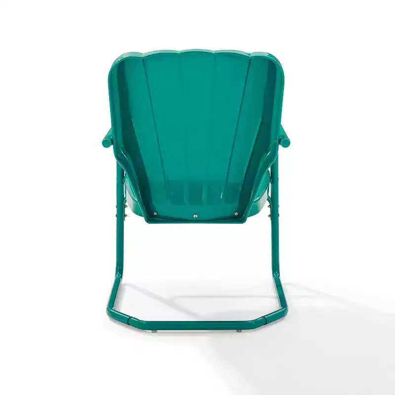 Lot de 2 chaises d'extérieur Ridgeland – Brillant turquoise – Crosley
