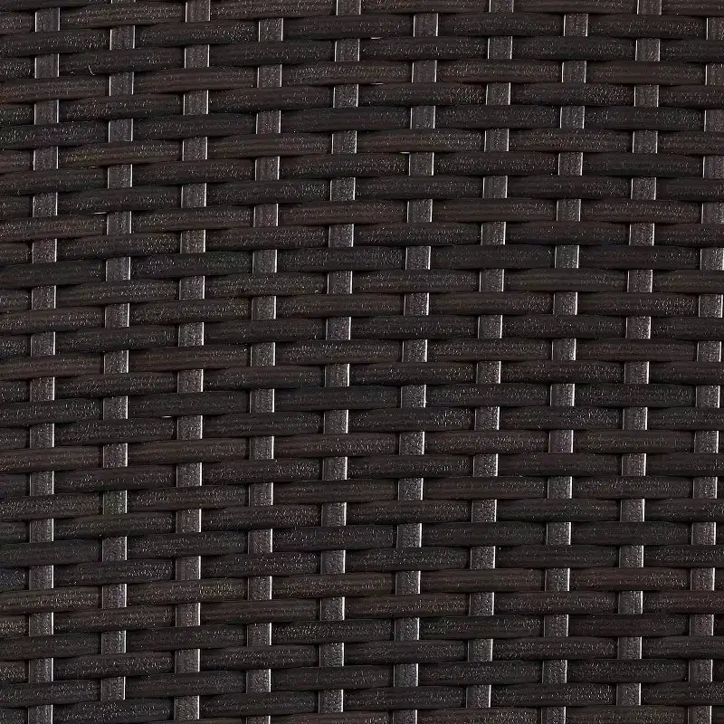 Ensemble de salle à manger Palm Harbor 5 pièces en osier de hauteur comptoir d'extérieur – Marron – Crosley : Cadre en acier, résistant aux UV, sans coussin