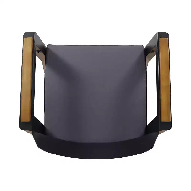 Fauteuils de jardin Soho (lot de 4) en bois d'acacia avec coussins – Teck/Noir/Gris foncé – Christopher Knight Home