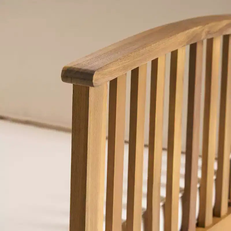 Fauteuils de club en acacia Casa 4 places - Marron/Crème - Christopher Knight Home