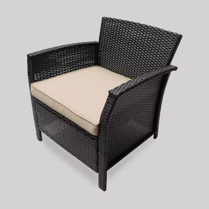 Chaises de club en osier St Lucia 2 pièces : Rembourrées, Résistantes aux intempéries - Christopher Knight Home