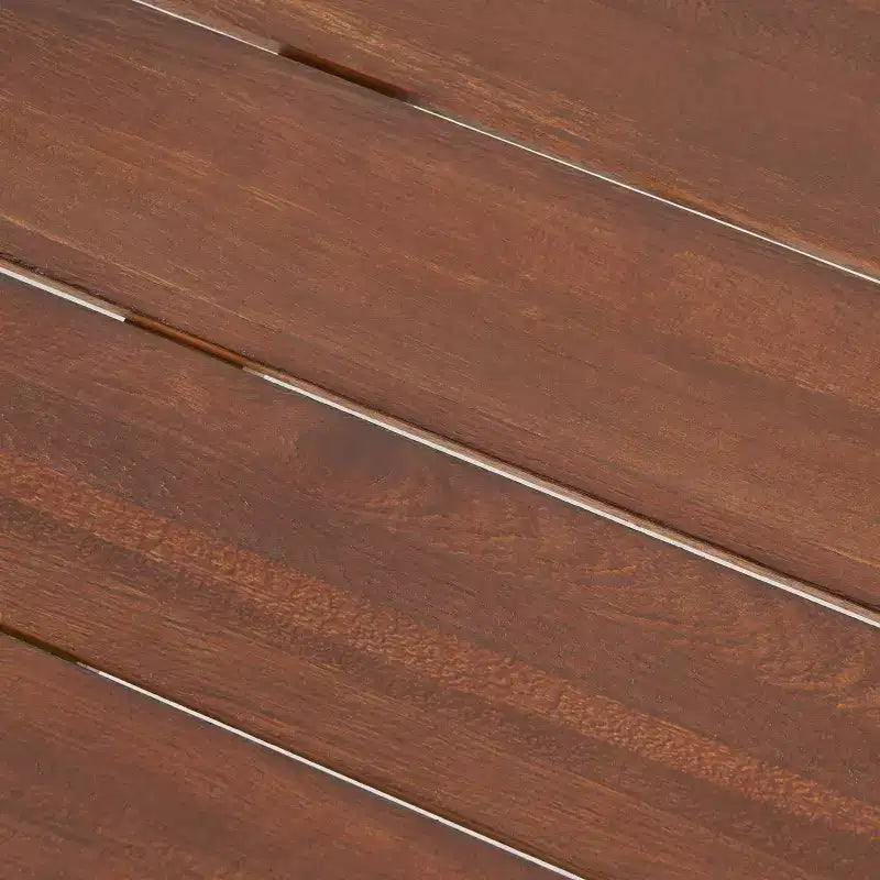Ensemble de salle à manger Flamingo 9 pièces en bois et osier marron foncé/multimarron/beige - Christopher Knight Home : résistant aux intempéries, 8 chaises