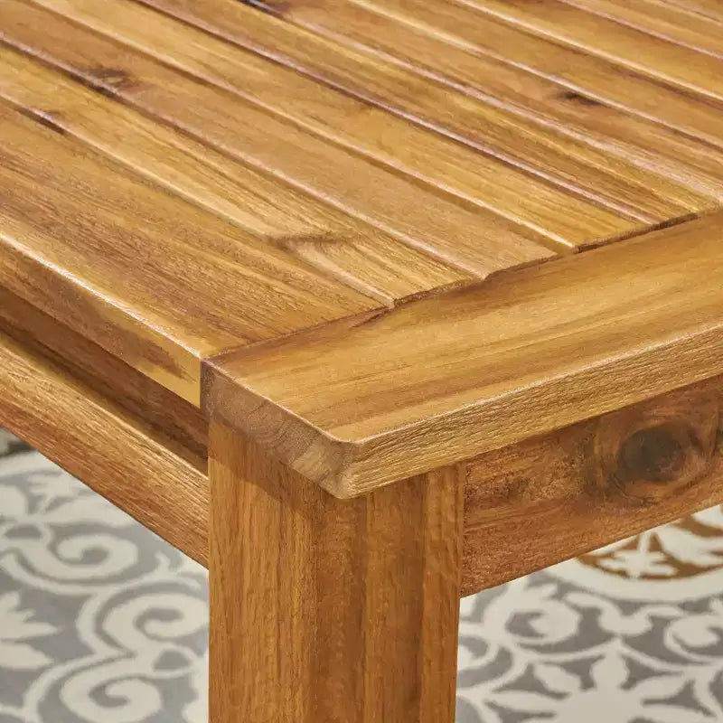 Ensemble de salle à manger extensible Nadia 7 pièces en bois et osier - Naturel/Marron/Beige - Christopher Knight Home : Comprend 6 chaises, coussins amovibles