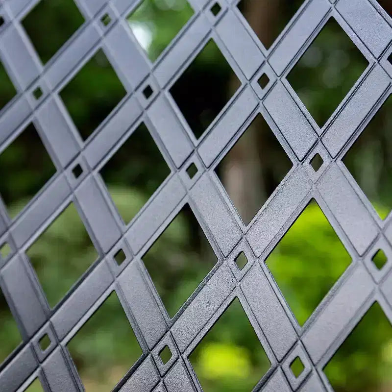 Ensemble de patio 5 pièces avec table imitation bois et chaises en métal - Captiva Designs