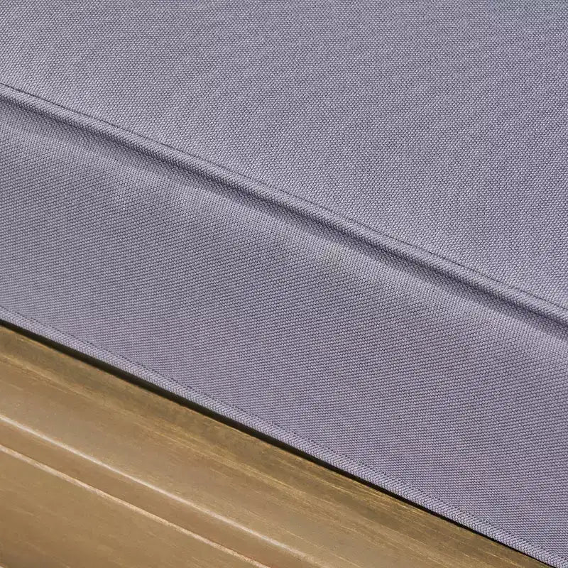 2 chaises de jardin en bois d'acacia - Gris - Christopher Knight Home : Résistant aux intempéries, coussins en polyester