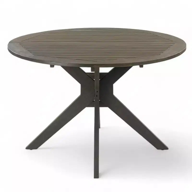 Ensemble de salle à manger 5 pièces en bois d'acacia et osier Avoca : Ensemble de patio résistant aux intempéries Christopher Knight Home