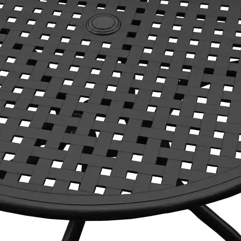 Ensemble de salle à manger d'extérieur 5 pièces : Table et chaises en aluminium résistant aux UV - Oakland Living