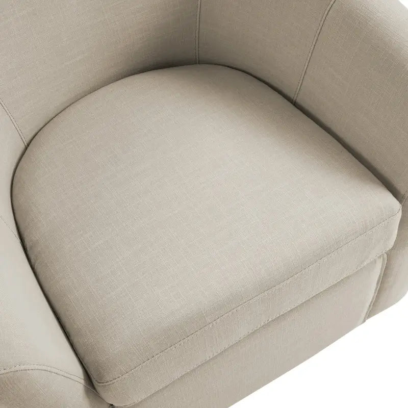 Lot de 2 fauteuils pivotants modernes avec accoudoirs pour salon