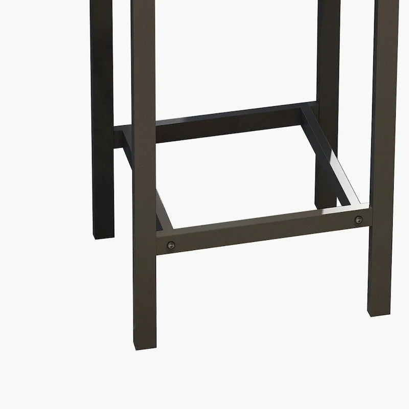 Ensemble table de bar et 3 tabourets