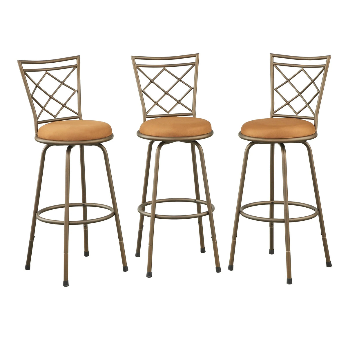 Tabourets Alyssa à hauteur réglable et pivotants Simple Living (lot de 3)