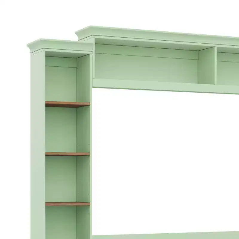 Meuble TV mural 4-en-1 ModernLuxe de style campagnard, convient aux téléviseurs jusqu'à 70 pouces, meuble TV console multimédia avec étagères réglables et tiroirs