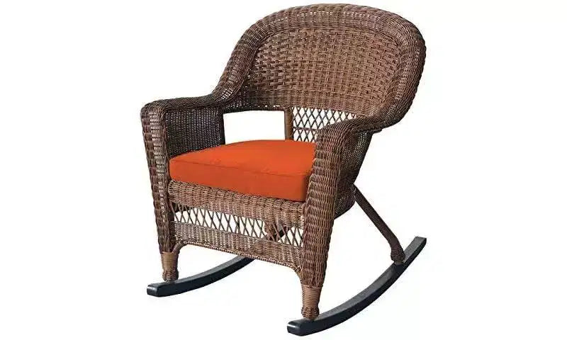 Chaise HomeStock Rocker Classic Comfort avec coussin – Lot de 2