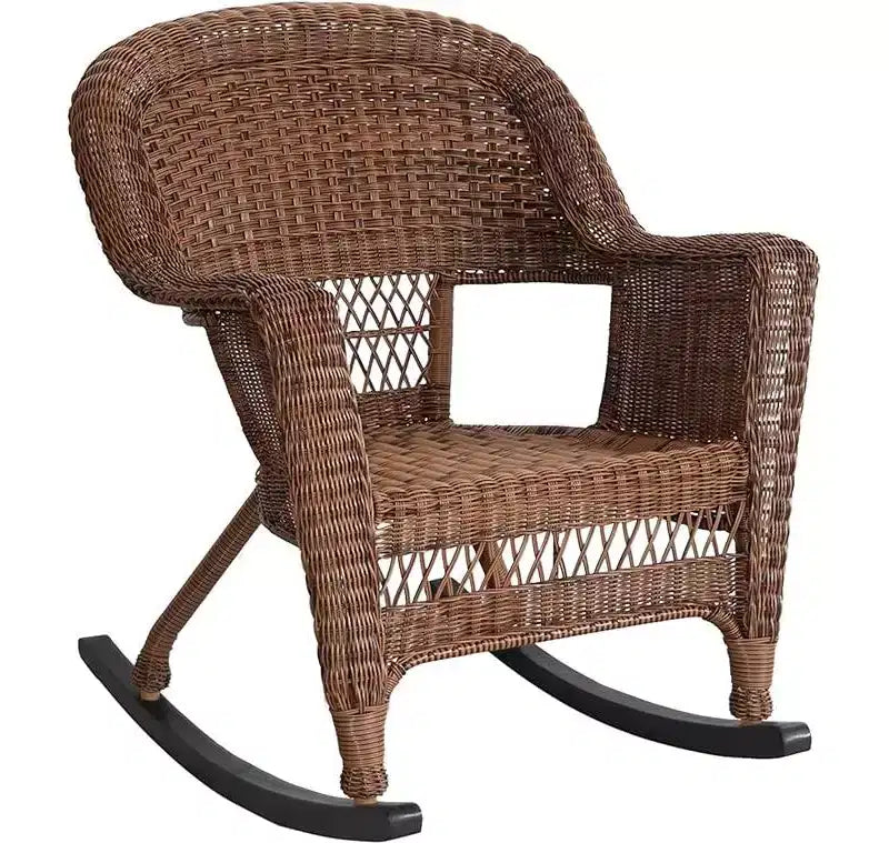 Chaise HomeStock Rocker Classic Comfort avec coussin – Lot de 2