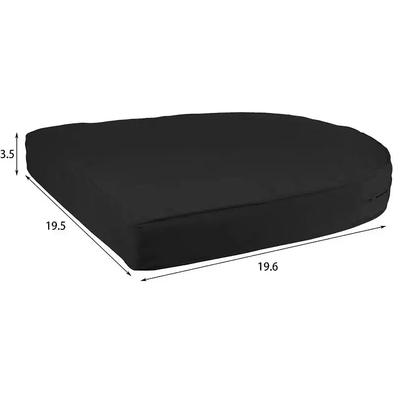 Chaises en osier HomeStock avec coussin - Lot de 2