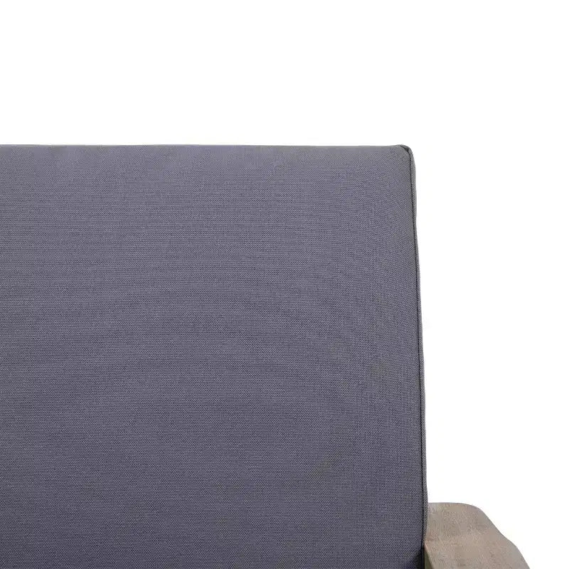 GDFStudio Avacyn Chaises de club d'extérieur en bois d'acacia avec coussins (Lot de 2)