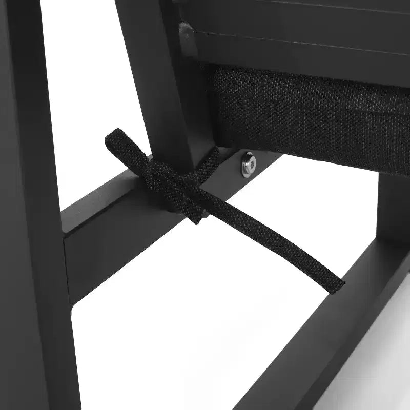 Christopher Knight Home Navan Fauteuil de club moderne d'extérieur en aluminium avec coussins, Noir/Gris foncé