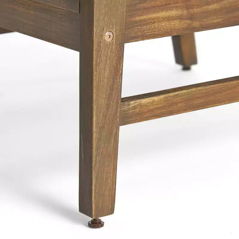 Christopher Knight Home Abena Fauteuils de jardin en bois d'acacia avec coussins (lot de 2)