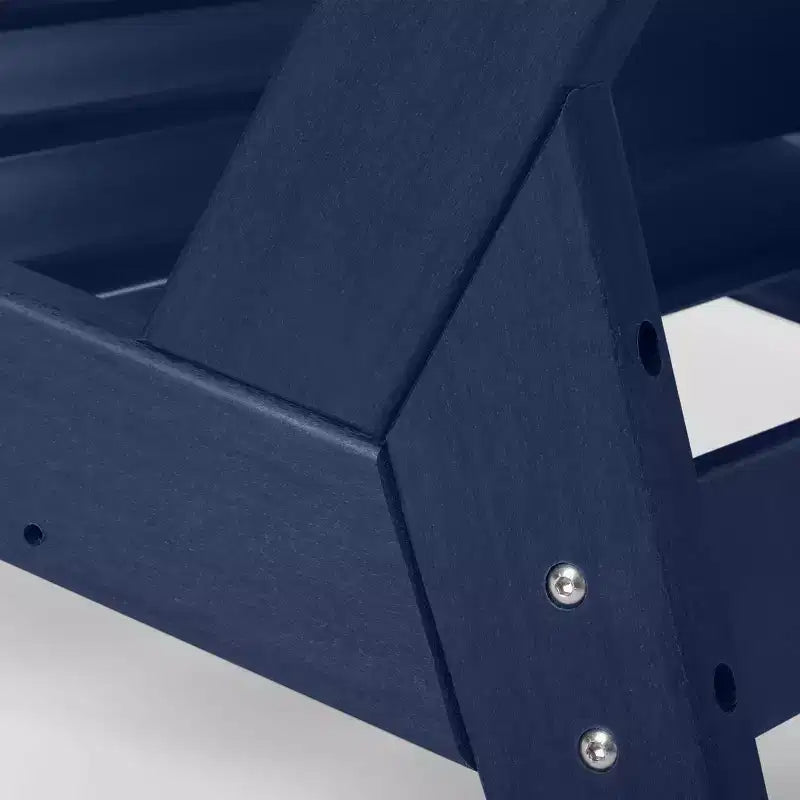 Chaise de coin à dossier profond WestinTrends Avalon en PEHD pour patio extérieur avec accoudoir gauche