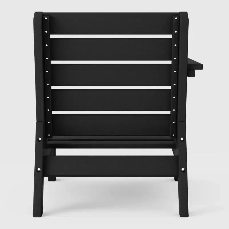 Chaise de coin à dossier profond WestinTrends Avalon en PEHD pour patio extérieur avec accoudoir gauche