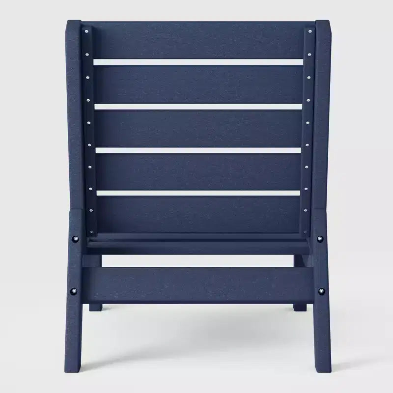 Chaise modulaire sans accoudoirs Westintrends Avalon en PEHD pour terrasse extérieure avec assise profonde