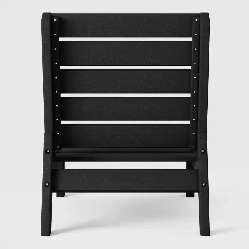Chaise modulaire sans accoudoirs Westintrends Avalon en PEHD pour terrasse extérieure avec assise profonde