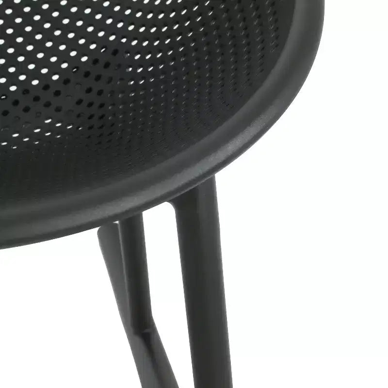 Chaise à bascule GDFStudio Edmont en plastique polypropylène pour l'extérieur