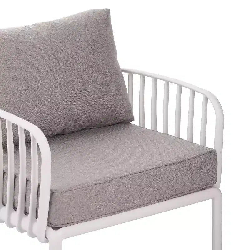 Fauteuil de jardin club rembourré en polypropylène Christopher Knight Home Hester