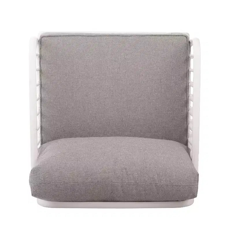 Fauteuil de jardin club en polypropylène rembourré Hester de Christopher Knight Home (Lot de 2)