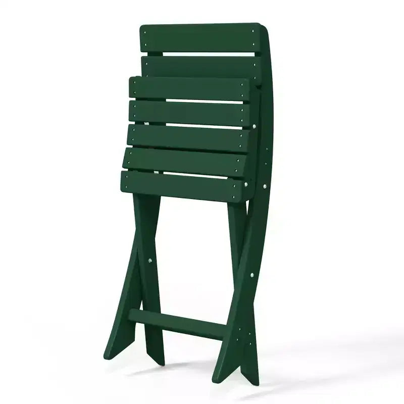 Chaise de salle à manger pliante moderne d'extérieur WestinTrends Malibu en PEHD