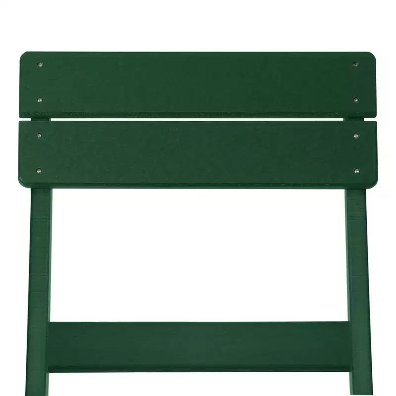 Chaise de salle à manger pliante moderne d'extérieur WestinTrends Malibu en PEHD