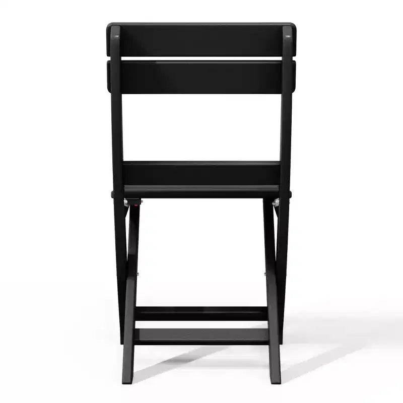 Chaise de salle à manger pliante moderne d'extérieur WestinTrends Malibu en PEHD
