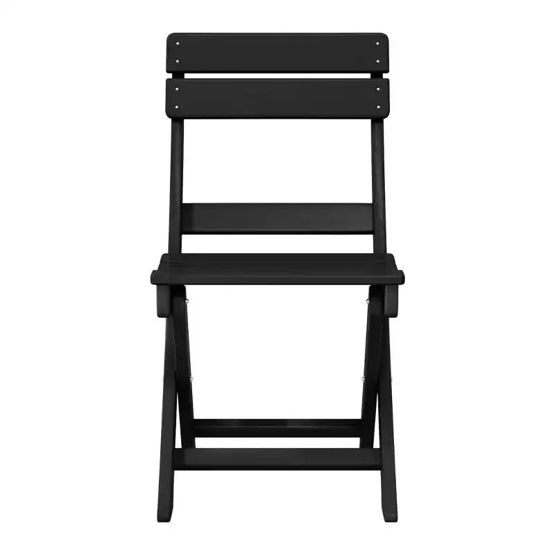 WestinTrends Malibu HDPE Outdoor Patio Modern Folding Dining Chair