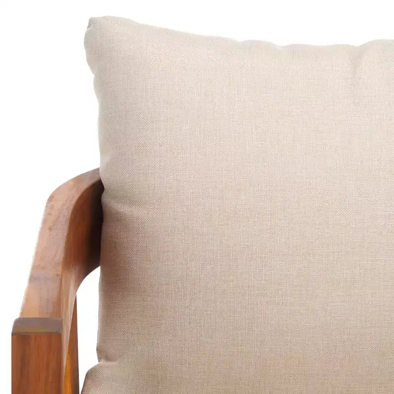 Chaise de patio Owen intérieur/extérieur (ensemble de 2) - PAT7085 - Naturel/Gris tourterelle - Safavieh