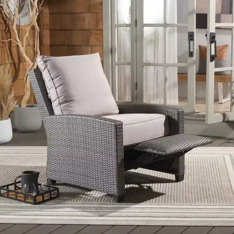 Fauteuil Inclinable Landon Intérieur/Extérieur - PAT7538 - Safavieh