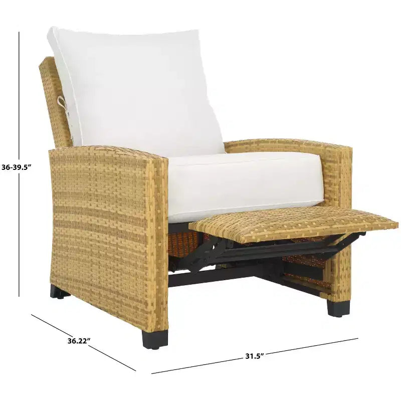 Fauteuil Inclinable Landon Intérieur/Extérieur - PAT7538 - Safavieh