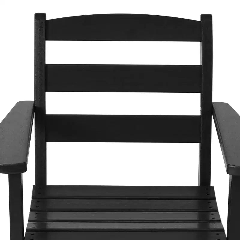 Chaise de salle à manger classique avec accoudoirs WestinTrends Ashore Outdoor en PEHD, blanc