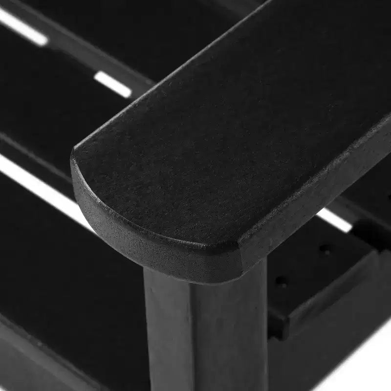 Chaise de salle à manger classique avec accoudoirs WestinTrends Ashore Outdoor en PEHD, blanc
