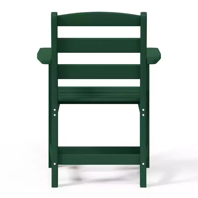 Chaise de salle à manger classique avec accoudoirs WestinTrends Ashore Outdoor en PEHD, blanc