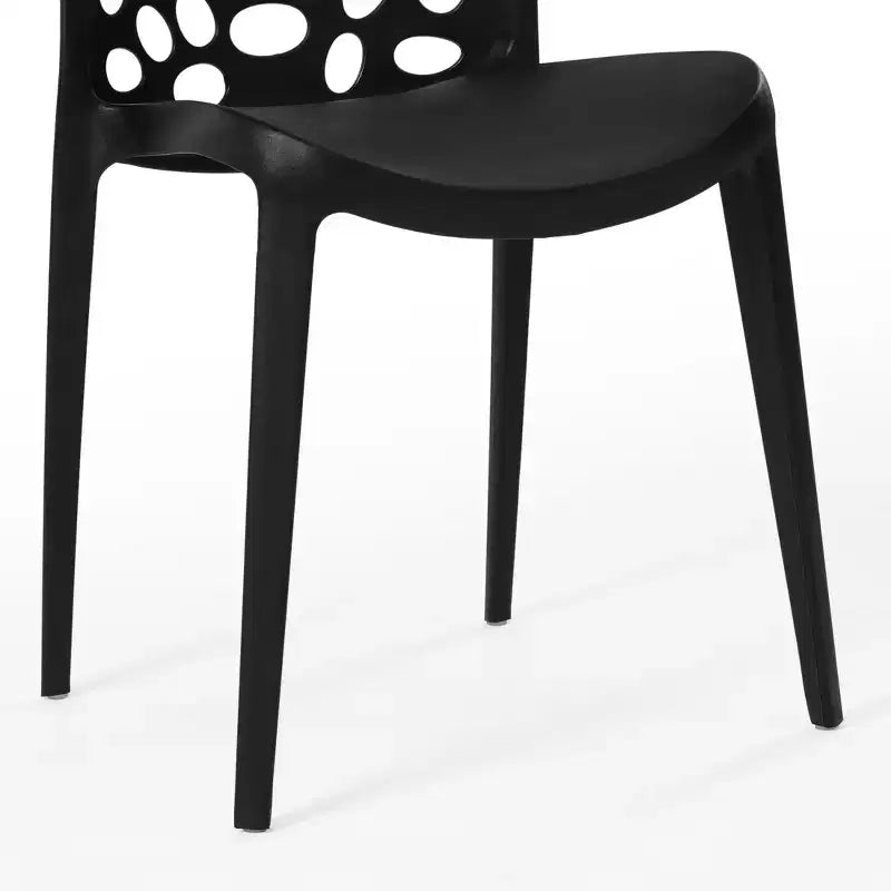 Chaises de salle à manger d'extérieur modernes empilables WestinTrends Playa (lot de 2)