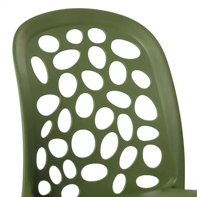 Chaises de salle à manger d'extérieur modernes empilables WestinTrends Playa (lot de 2)
