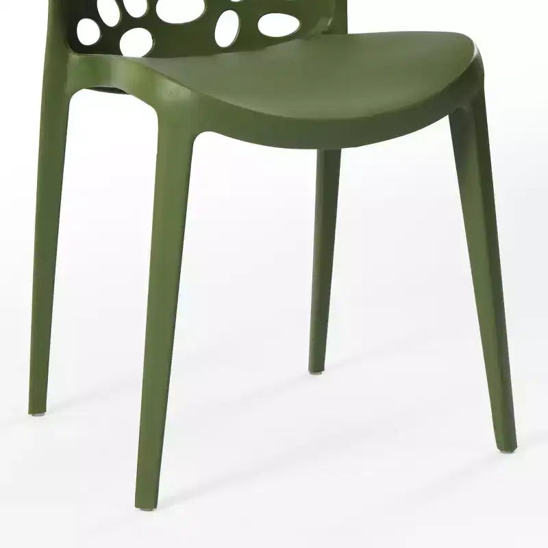 Chaises de salle à manger d'extérieur modernes empilables WestinTrends Playa (lot de 2)