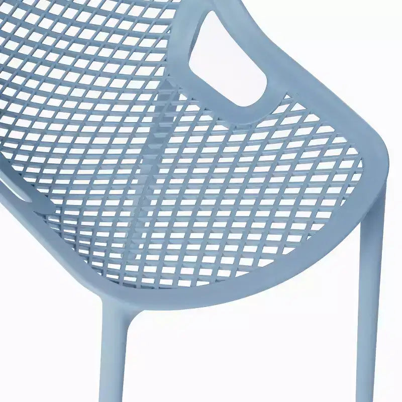 WestinTrends Chaises de salle à manger modernes empilables en plastique Playa (Lot de 2)
