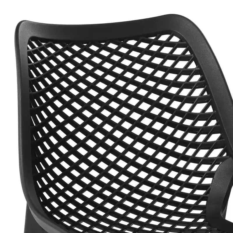 WestinTrends Chaises de salle à manger modernes empilables en plastique Playa (Lot de 2)