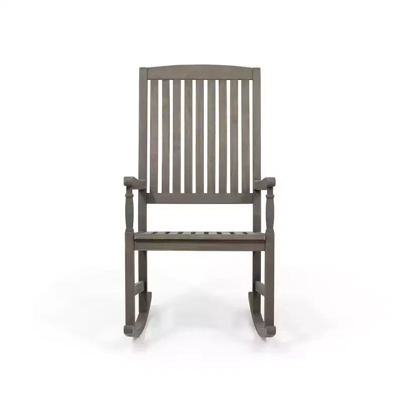 Christopher Knight Home Arcadia Chaises à Bascule d'extérieur en Bois d'Acacia (Lot de 2)