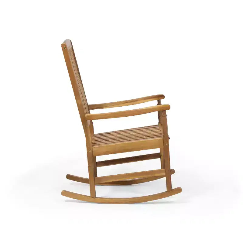 Christopher Knight Home Arcadia Chaises à Bascule d'extérieur en Bois d'Acacia (Lot de 2)