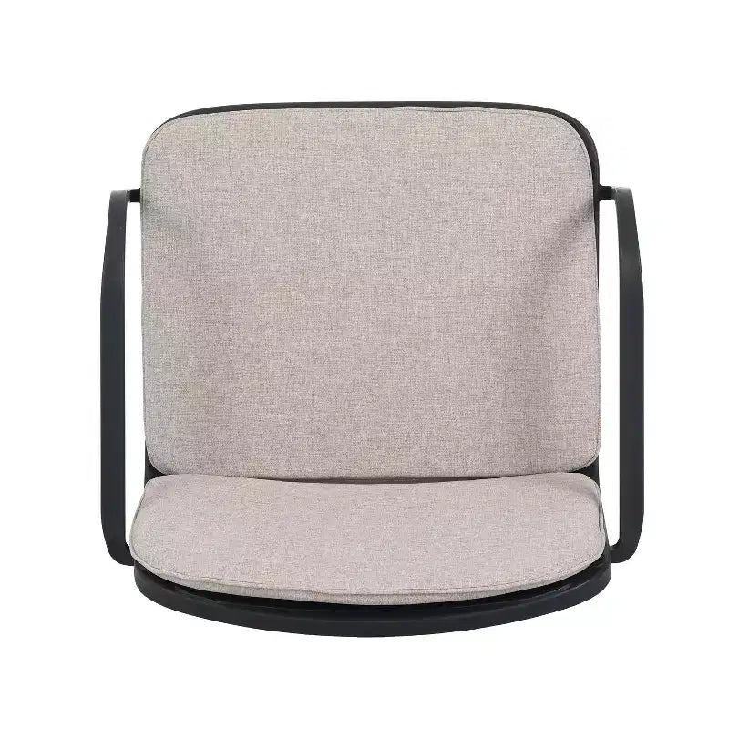 Christopher Knight Home Gudrun Fauteuil club d'extérieur en polypropylène avec coussin résistant à l'eau (Lot de 2)