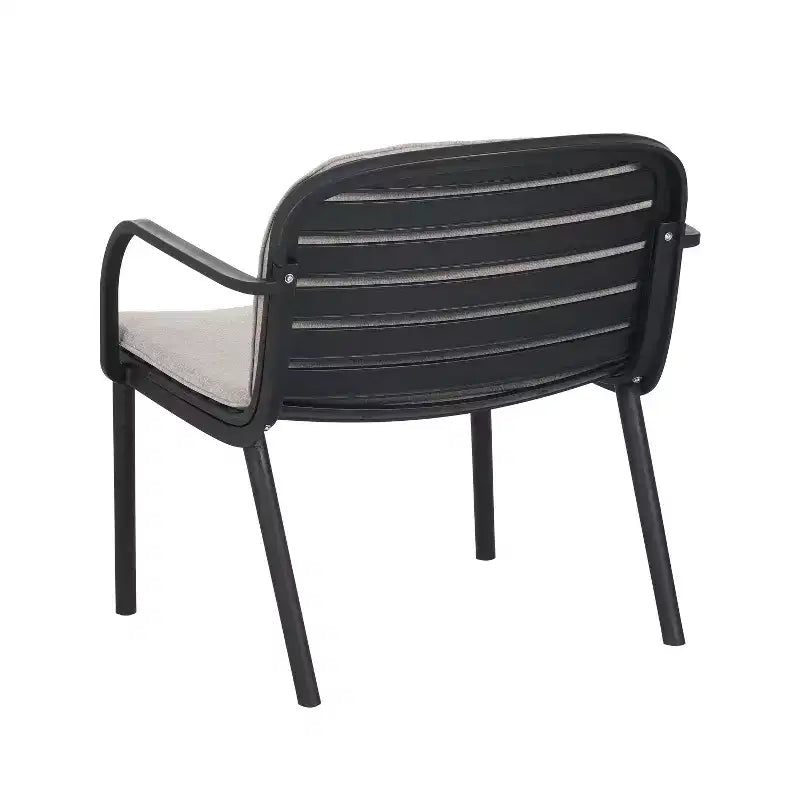 Christopher Knight Home Gudrun Fauteuil club d'extérieur en polypropylène avec coussin résistant à l'eau (Lot de 2)