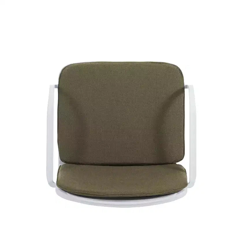Christopher Knight Home Gudrun Fauteuil club d'extérieur en polypropylène avec coussin résistant à l'eau (Lot de 2)