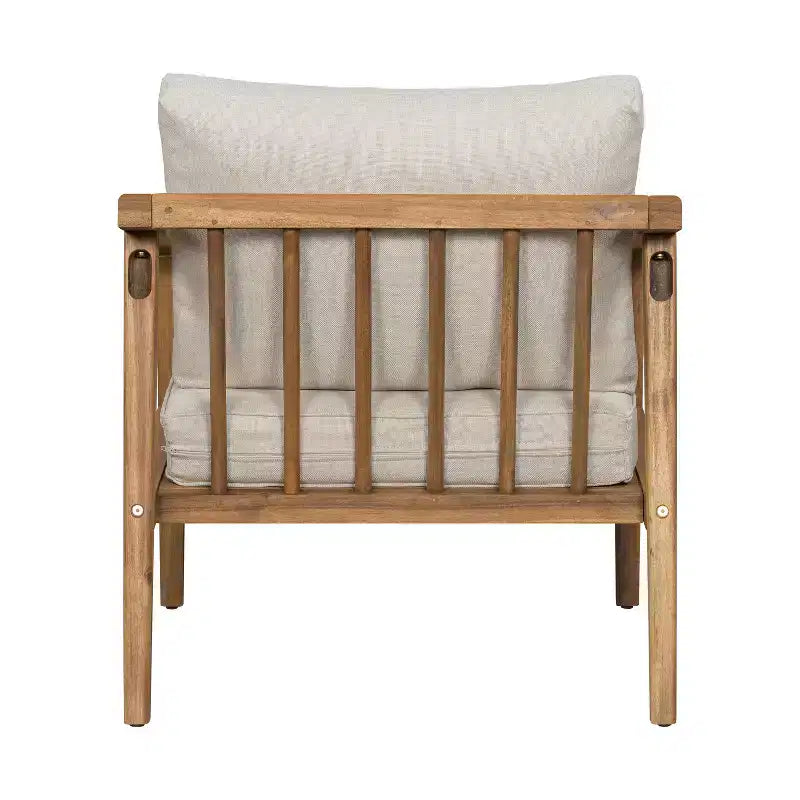 Christopher Knight Home Osborn – Lot de 2 fauteuils de jardin en bois d'acacia à lattes