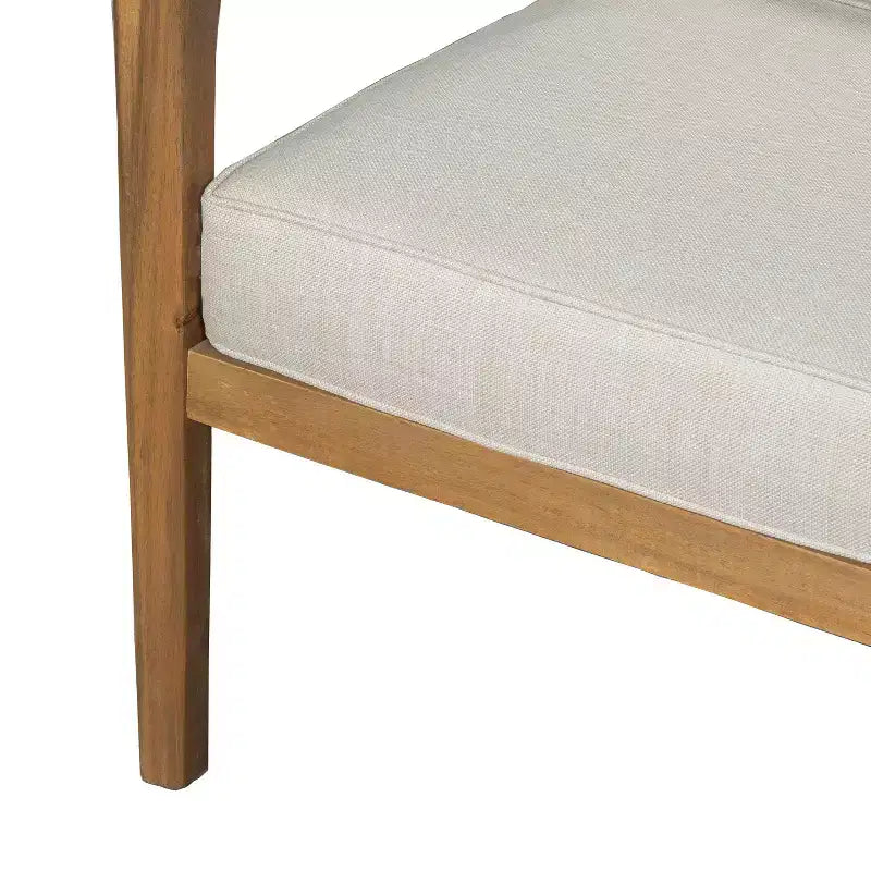 Christopher Knight Home Osborn – Lot de 2 fauteuils de jardin en bois d'acacia à lattes